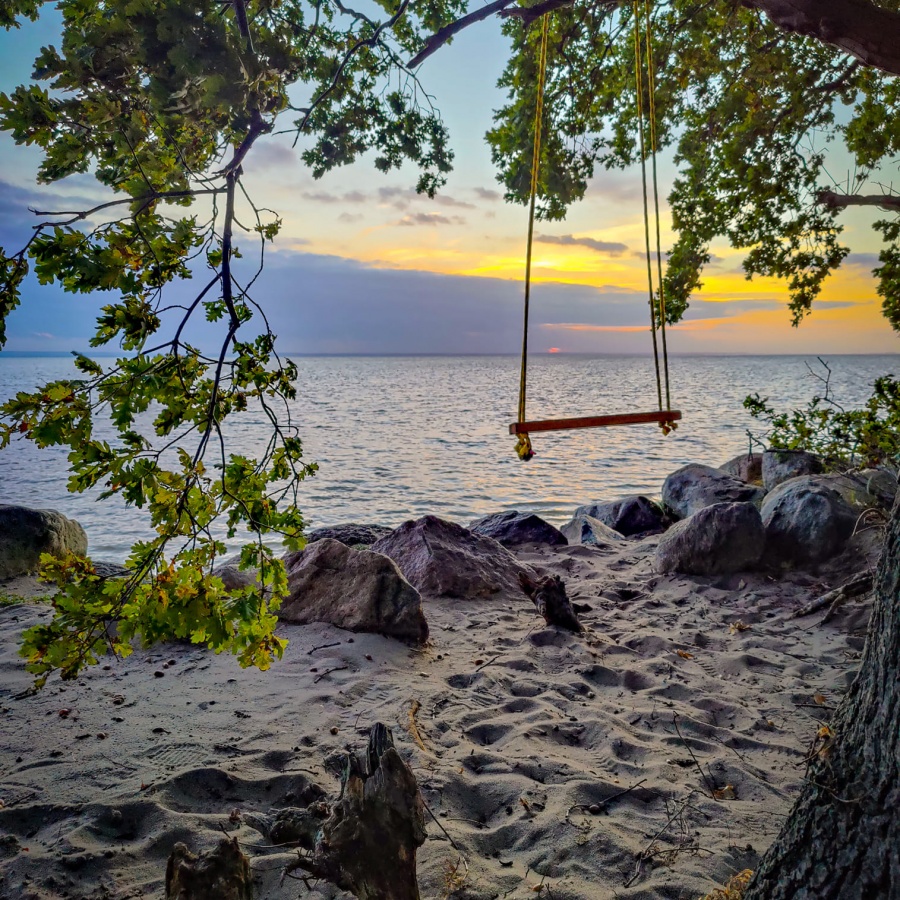 Huśtawka w Jastarni